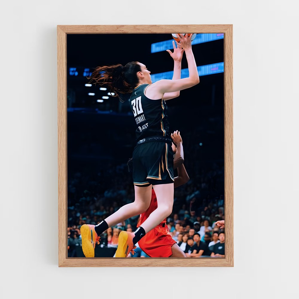 Poster Saut de Victoire – affiche Basketball (vue 4)